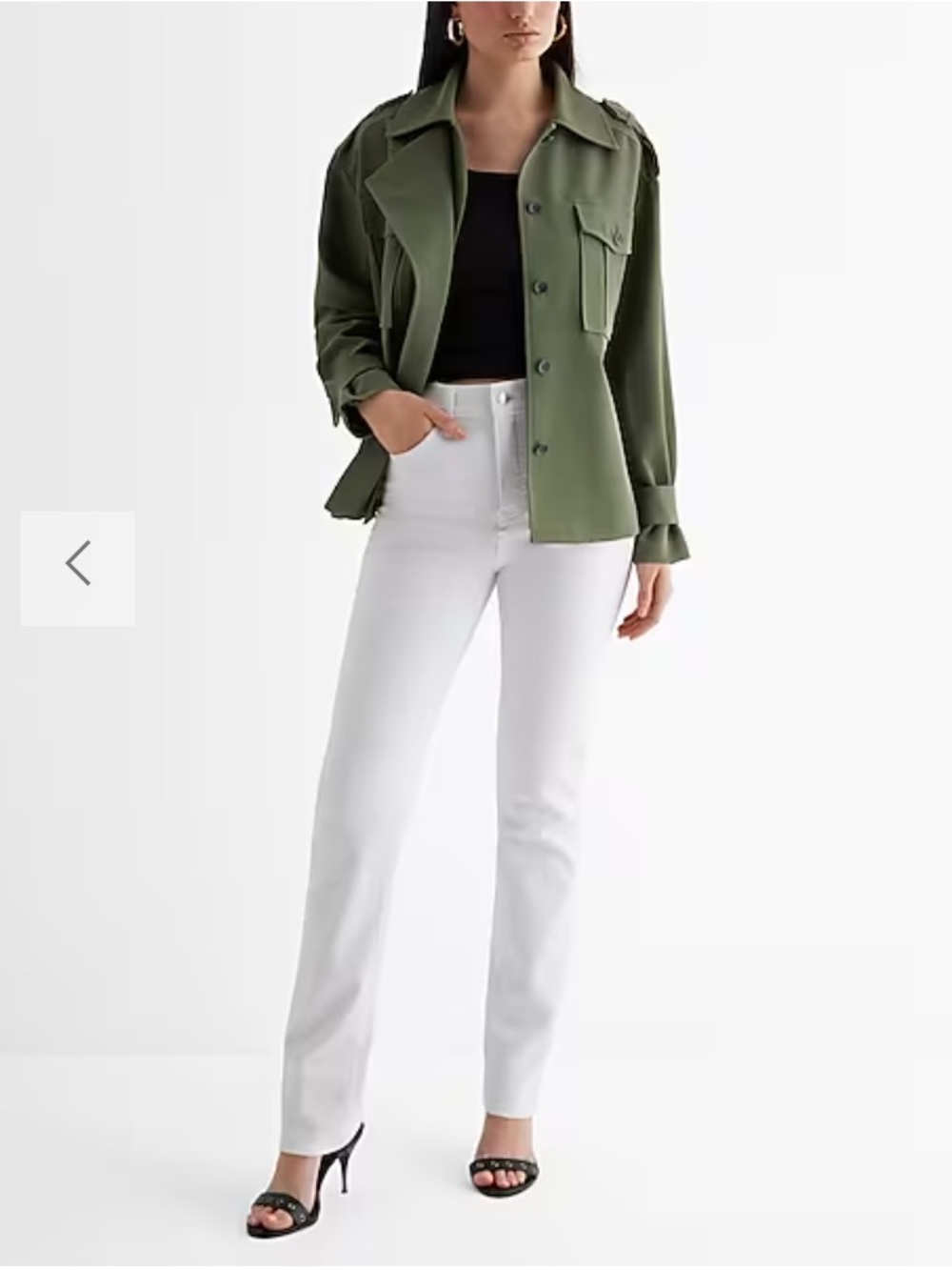Express Wrapped Jacket- NWT - Picture 2 of 5